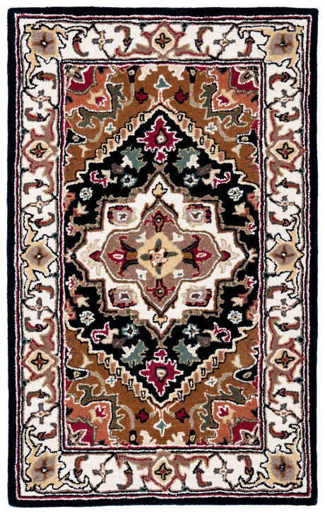 Safavieh Heritage Hg625T Navy/Brown Rug - Safavieh - hg625t - 4r