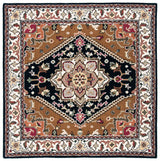 Safavieh Heritage Hg625T Navy/Brown Rug - Safavieh - hg625t - 4sq