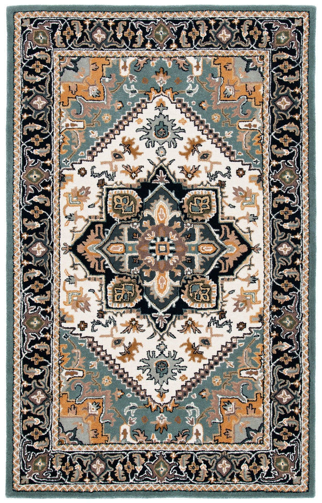 Safavieh Heritage Hg625W Grey/Green Rug - Safavieh - hg625w - 2