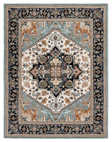 Safavieh Heritage Hg625W Grey/Green Rug - Safavieh - hg625w - 4r