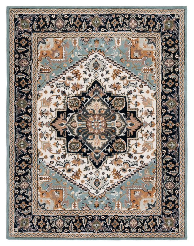 Safavieh Heritage Hg625W Grey/Green Rug - Safavieh - hg625w - 4r