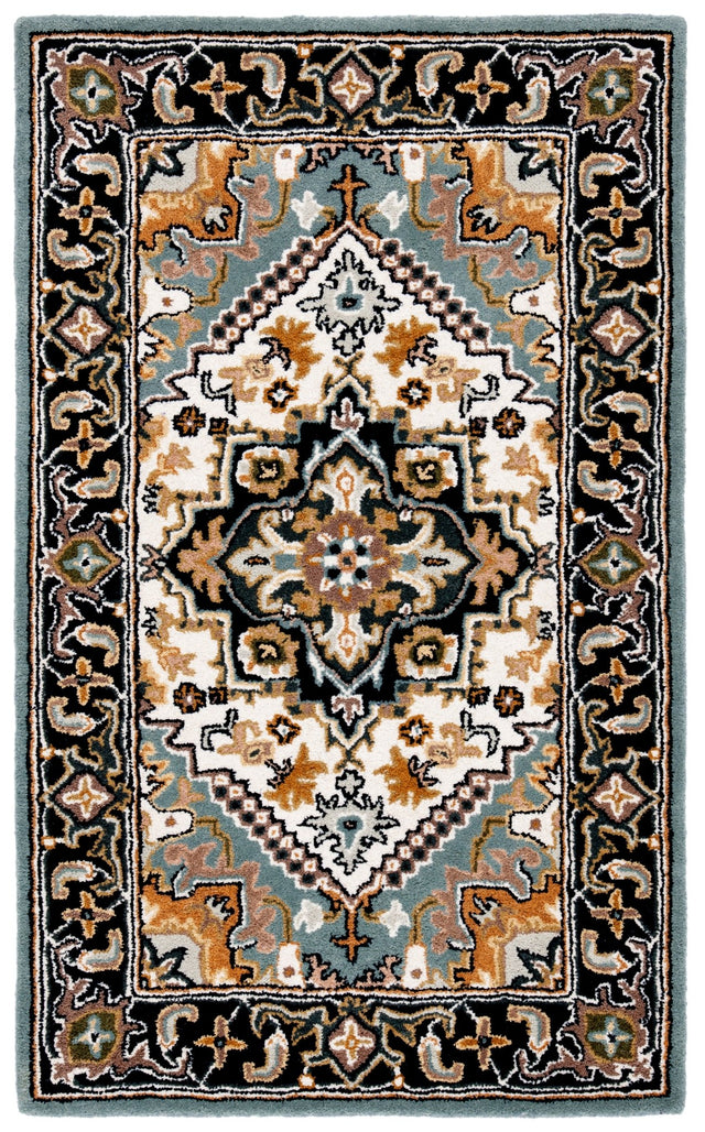 Safavieh Heritage Hg625W Grey/Green Rug - Safavieh - hg625w - 4r