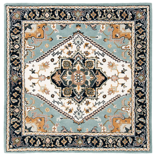 Safavieh Heritage Hg625W Grey/Green Rug - Safavieh - hg625w - 4r