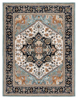 Safavieh Heritage Hg625W Light Green/Brown Rugs - Safavieh - hg625w - 6r