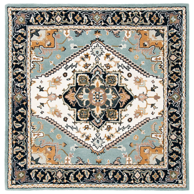 Safavieh Heritage Hg625W Light Green/Brown Rugs - Safavieh - hg625w - 6sq
