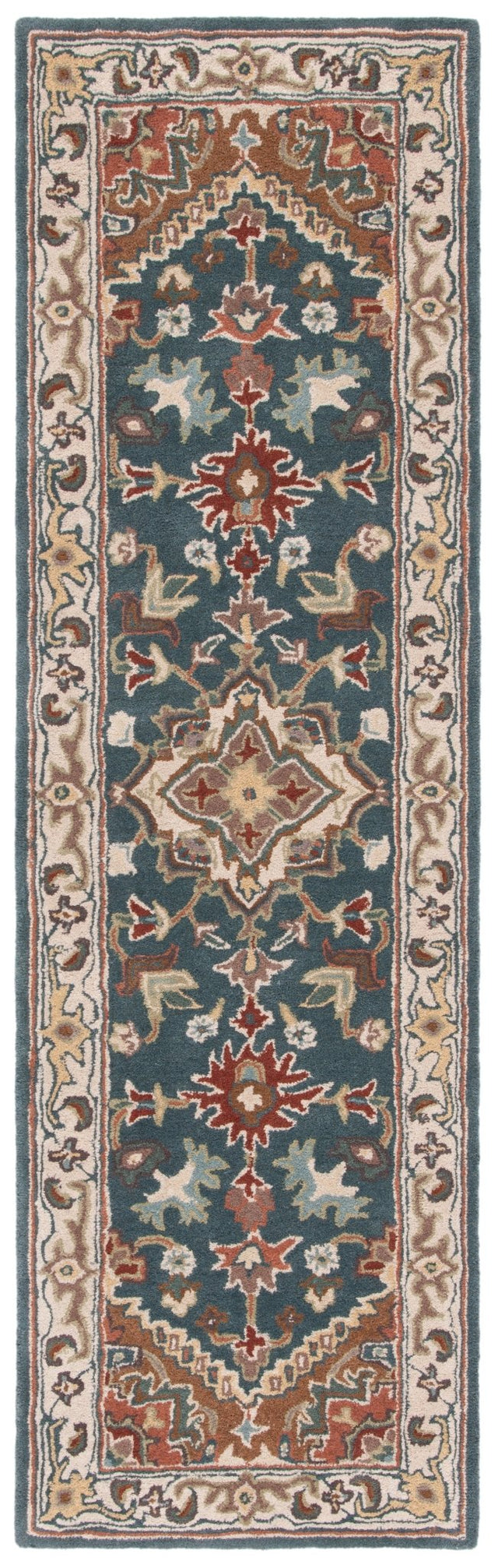 Safavieh Heritage Hg625X Dark Green/Brown Rug - Safavieh - hg625x - 24