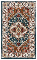 Safavieh Heritage Hg625X Dark Green/Brown Rug - Safavieh - hg625x - 6r