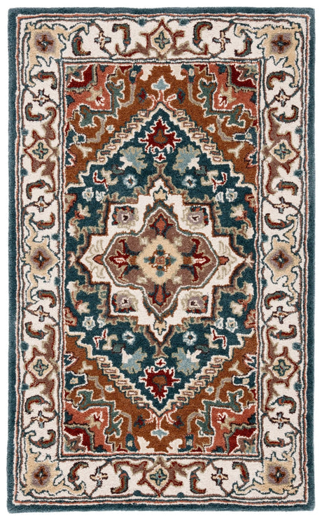 Safavieh Heritage Hg625X Dark Green/Brown Rug - Safavieh - hg625x - 6r