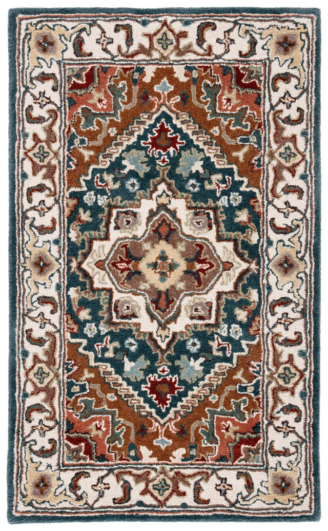 Safavieh Heritage Hg625X Dark Green/Brown Rug - Safavieh - hg625x - 6r