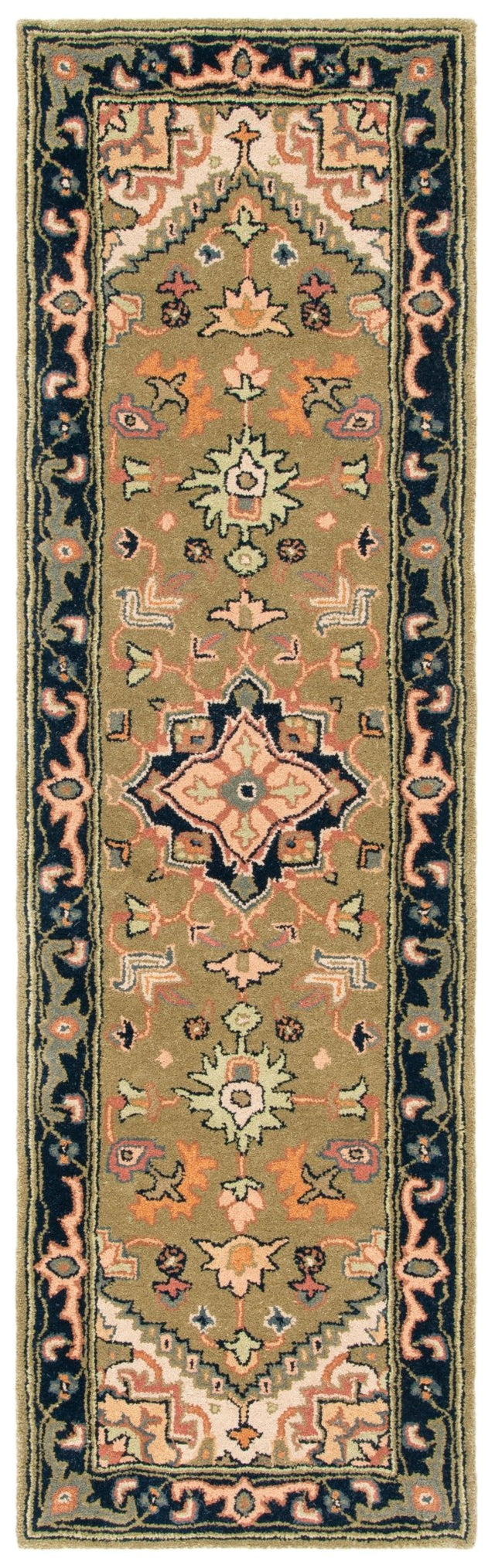 Safavieh Heritage Hg625Y Green/Light Brown Rug - Safavieh - hg625y - 24