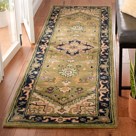 Safavieh Heritage Hg625Y Green/Light Brown Rug - Safavieh - hg625y - 4r