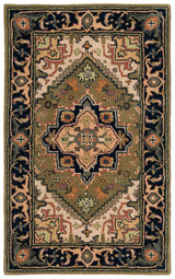 Safavieh Heritage Hg625Y Green/Light Brown Rug - Safavieh - hg625y - 4r