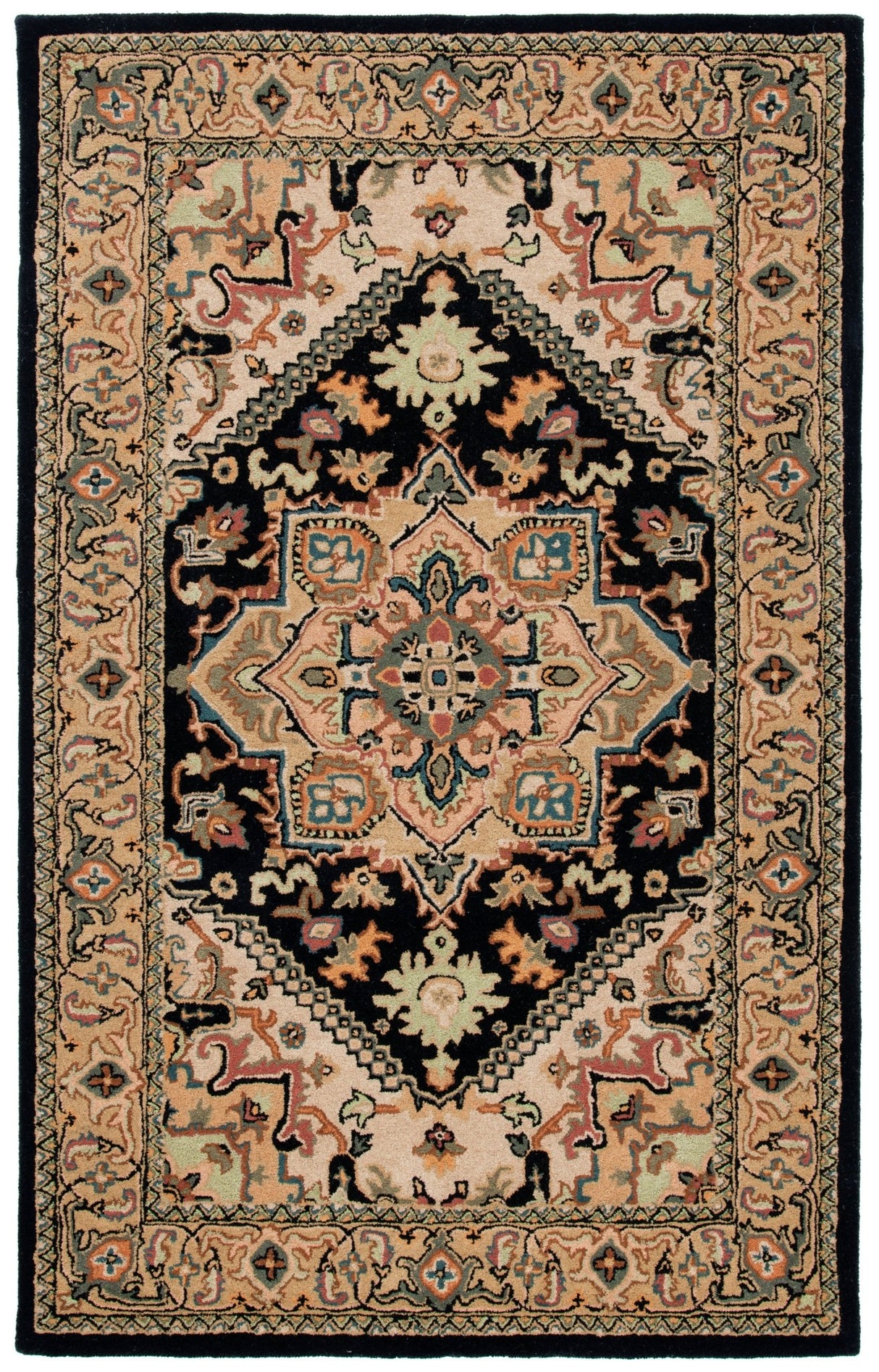 Safavieh Heritage Hg625Z Black/Gold Rug - Safavieh - hg625z - 3