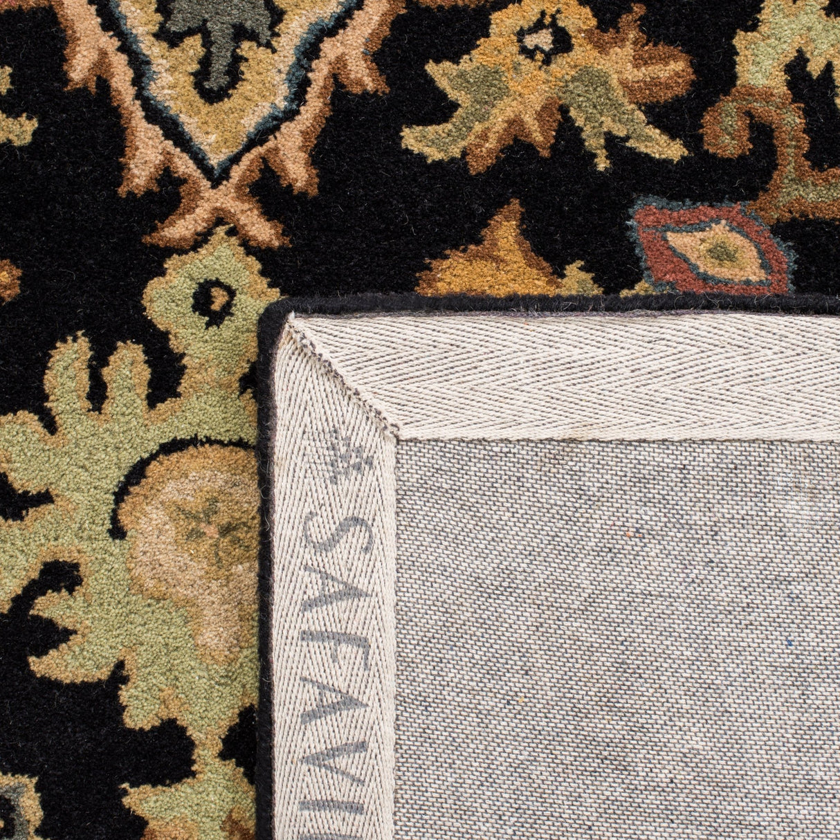 Safavieh Heritage Hg625Z Black/Gold Rug - Safavieh - hg625z - 4r
