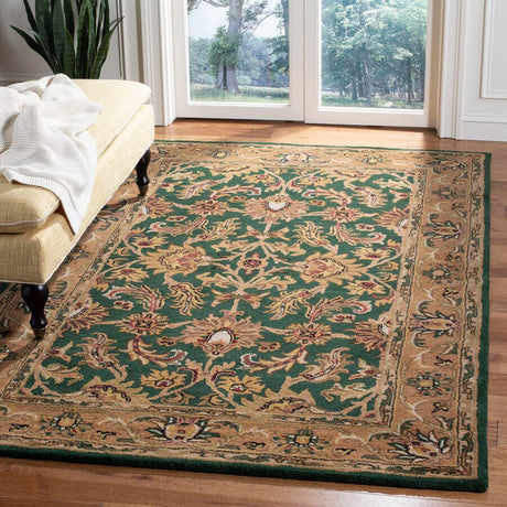 Safavieh Heritage hg628a Dark Green / Gold Rugs - Safavieh - hg628a - 2