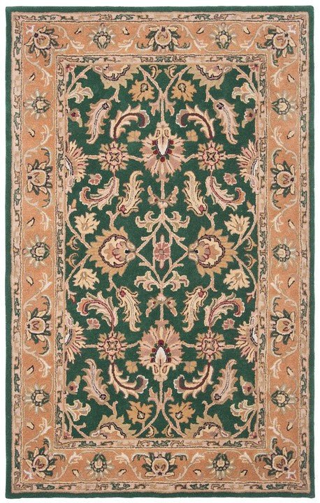 Safavieh Heritage hg628a Dark Green / Gold Rugs - Safavieh - hg628a - 2