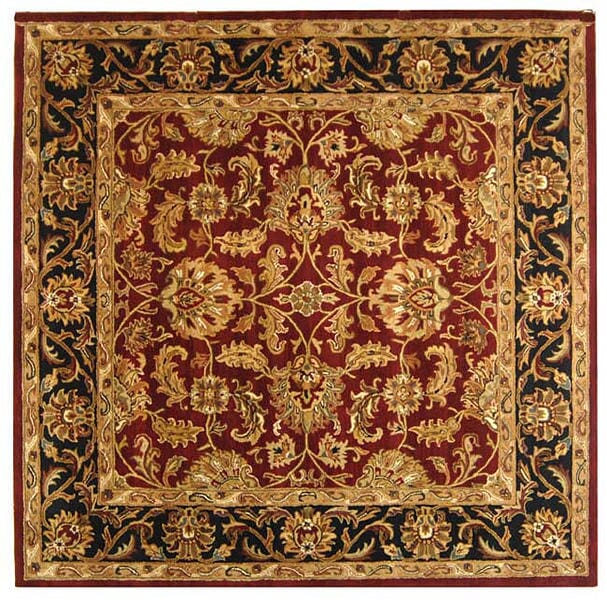 Safavieh Heritage hg628c Red / Black Rugs - Safavieh - hg628c - 4sq