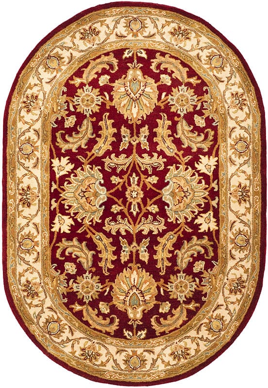 Safavieh Heritage Hg628D Red / Ivory Rugs - Safavieh - hg628d - 5ov