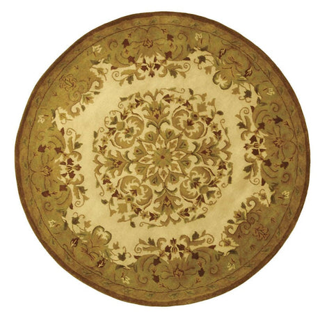 Safavieh Heritage Hg640A Beige / Green Rugs - Safavieh - hg640a - 4r