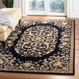 Safavieh Heritage Hg640B Black Rugs - Safavieh - hg640b - 2
