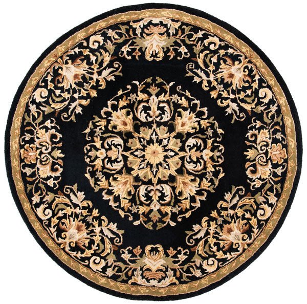 Safavieh Heritage Hg640B Black Rugs - Safavieh - hg640b - 2