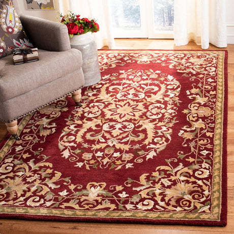 Safavieh Heritage Hg640C Red Rugs - Safavieh - hg640c - 2