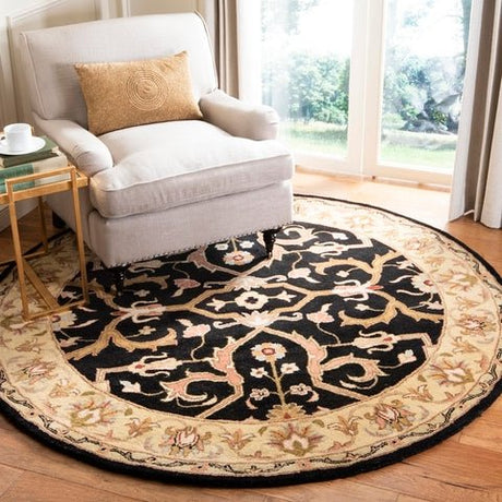 Safavieh Heritage hg644a Charcoal / Beige Rugs - Safavieh - hg644a - 3