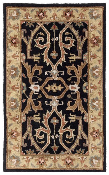 Safavieh Heritage hg644a Charcoal / Beige Rugs - Safavieh - hg644a - 3