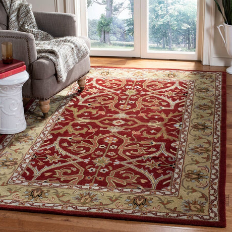 Safavieh Heritage hg644b Red / Gold Rugs - Safavieh - hg644b - 2