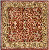 Safavieh Heritage hg644b Red / Gold Rugs - Safavieh - hg644b - 6sq