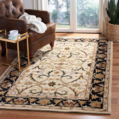 Safavieh Heritage hg644c Ivory / Black Rugs - Safavieh - hg644c - 2