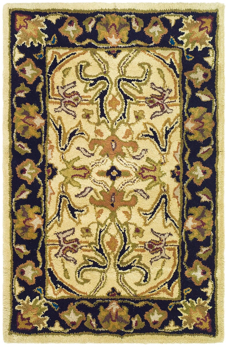 Safavieh Heritage hg644c Ivory / Black Rugs - Safavieh - hg644c - 4r