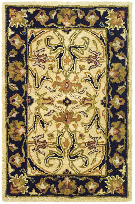 Safavieh Heritage hg644c Ivory / Black Rugs - Safavieh - hg644c - 4r