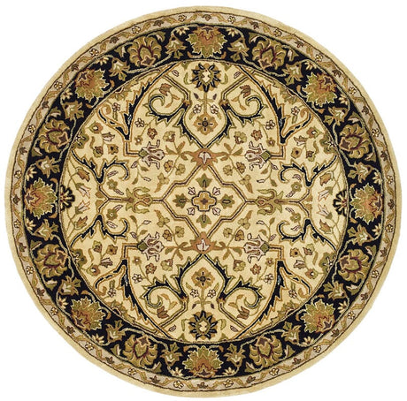 Safavieh Heritage hg644c Ivory / Black Rugs - Safavieh - hg644c - 4r