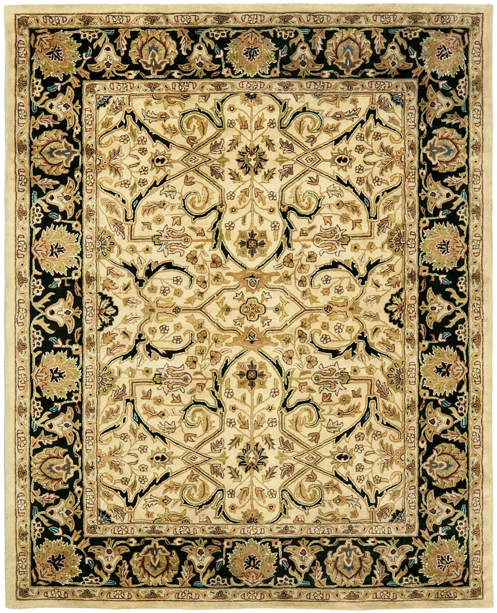 Safavieh Heritage hg644c Ivory / Black Rugs - Safavieh - hg644c - 4r