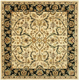 Safavieh Heritage hg644c Ivory / Black Rugs - Safavieh - hg644c - 6sq