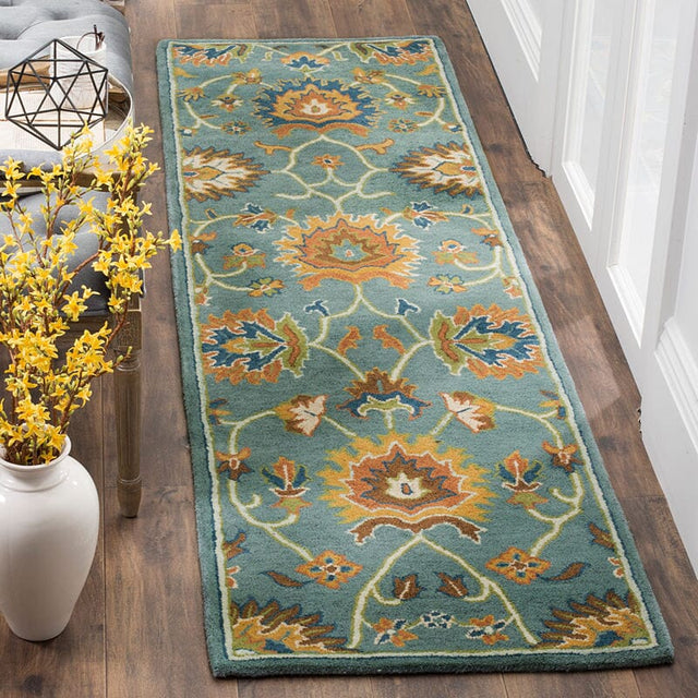 Safavieh Heritage Hg651A Light Blue Rugs - Safavieh - hg651a - 6sq