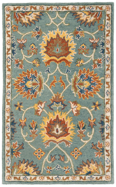 Safavieh Heritage Hg651A Light Blue Rugs - Safavieh - hg651a - 6sq