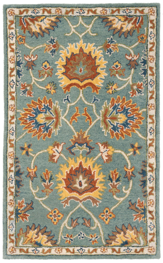 Safavieh Heritage Hg651A Light Blue Rugs - Safavieh - hg651a - 6sq