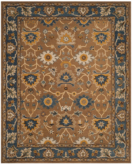 Safavieh Heritage Hg652A Camel / Blue Rugs - Safavieh - hg652a - 2