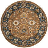 Safavieh Heritage Hg652A Camel / Blue Rugs - Safavieh - hg652a - 6r