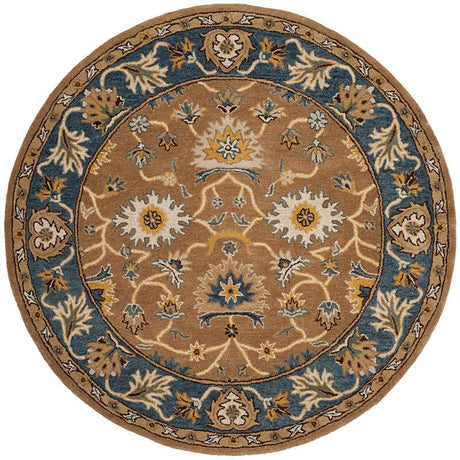 Safavieh Heritage Hg652A Camel / Blue Rugs - Safavieh - hg652a - 6r