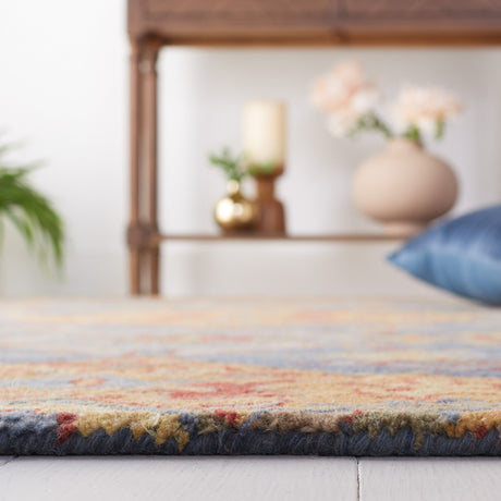 Safavieh Heritage Hg653M Navy/Gold Rug - Safavieh - hg653m - 3
