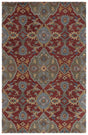 Safavieh Heritage Hg653Q Red/Green Rug - Safavieh - hg653q - 3