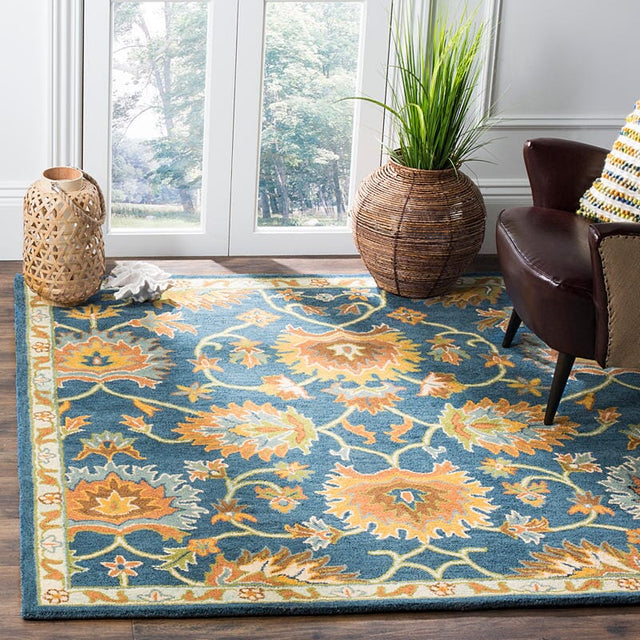 Safavieh Heritage Hg654A Navy Rugs - Safavieh - hg654a - 2