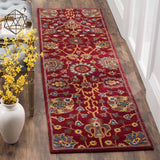 Safavieh Heritage Hg655A Red Rugs - Safavieh - hg655a - 6sq