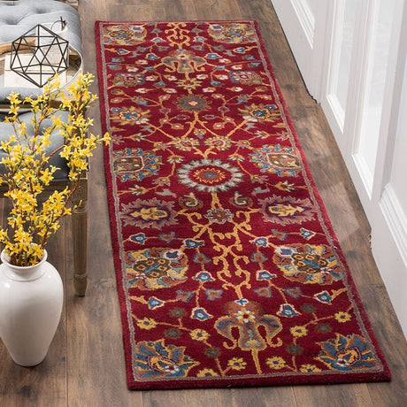 Safavieh Heritage Hg655A Red Rugs - Safavieh - hg655a - 6sq