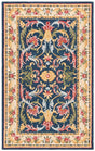 Safavieh Heritage Hg657N Navy / Ivory Rugs - Safavieh - hg657n - 2