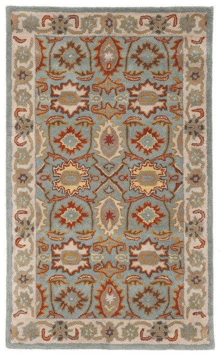 Safavieh Heritage Hg734A Light Blue / Ivory Rugs - Safavieh - hg734a - 2