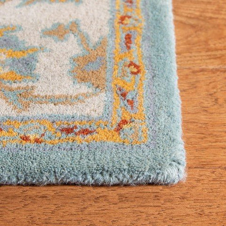 Safavieh Heritage Hg734A Light Blue / Ivory Rugs - Safavieh - hg734a - 24